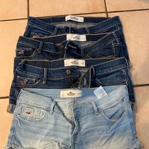 Hollister shorts size 5.     $8 each